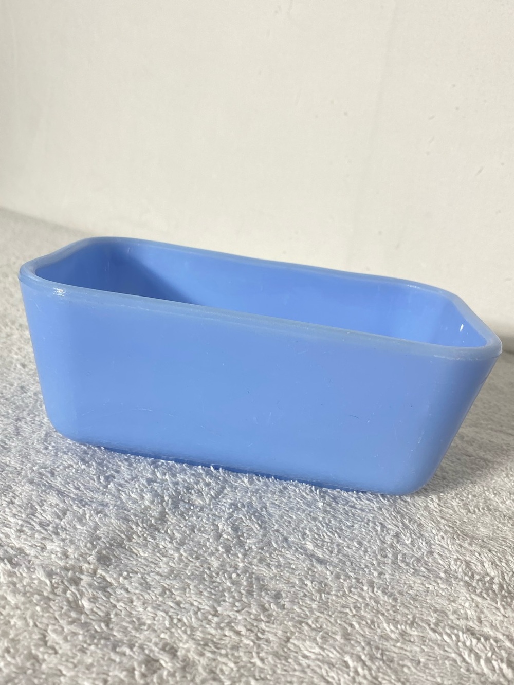 Vintage 1950’s PYREX Delphite Blue BlueBell Refrigerator Dish Fridgie No. 502